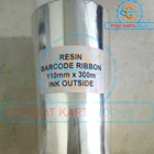 Ribbon Label Resin 110mm X 300m Ribbon Barcode 1
