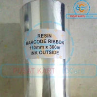 Ribbon Label Resin 110mm X 300m Ribbon Barcode